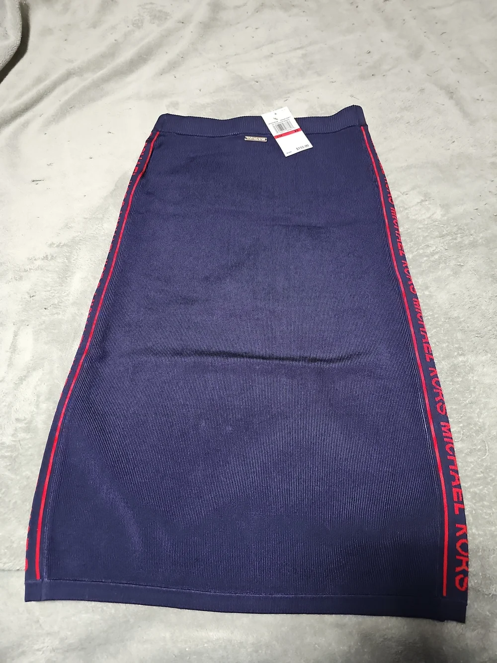 Michael Kors XS Logo Tape Stretch Viscose Skirt - XS - New Old Stock